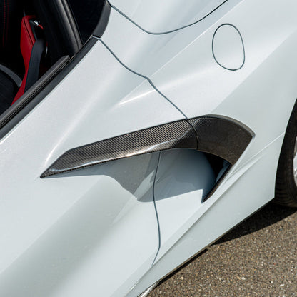 Corvette C8 Stingray DRY CARBON FIBER Door Garnish image 3
