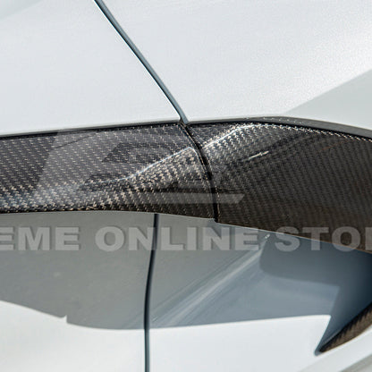 Corvette C8 Stingray DRY CARBON FIBER Door Garnish image 9