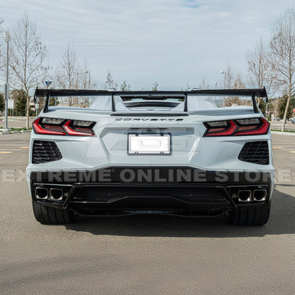5VM Package Corvette C8 Stingray DRY CARBON FIBER Rear Spoiler image 7