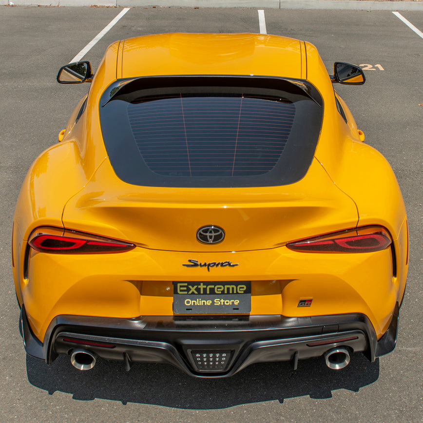 2020-Up Toyota GR Supra Rear Roof Visor image 1