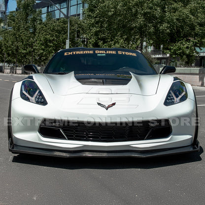 Corvette C7 Stage 2.5 ZR1 Conversion Extended Front Splitter image 21