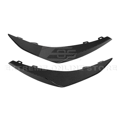 Chevrolet Corvette C8 Z06 / E-Ray DRY CARBON FIBER Front Side Canards image 43