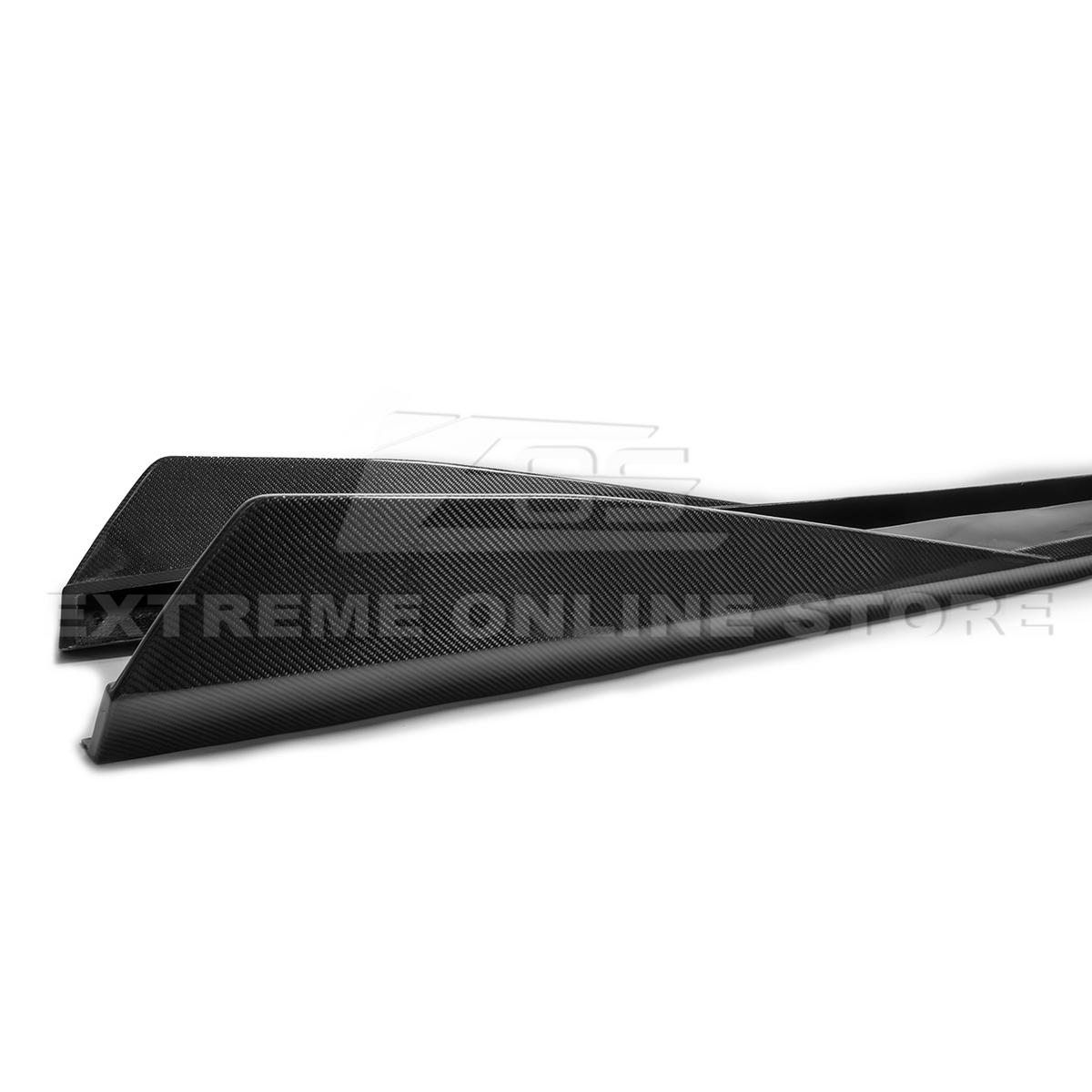Chevrolet Corvette C8 DRY CARBON FIBER 5VM Side Skirts image 65