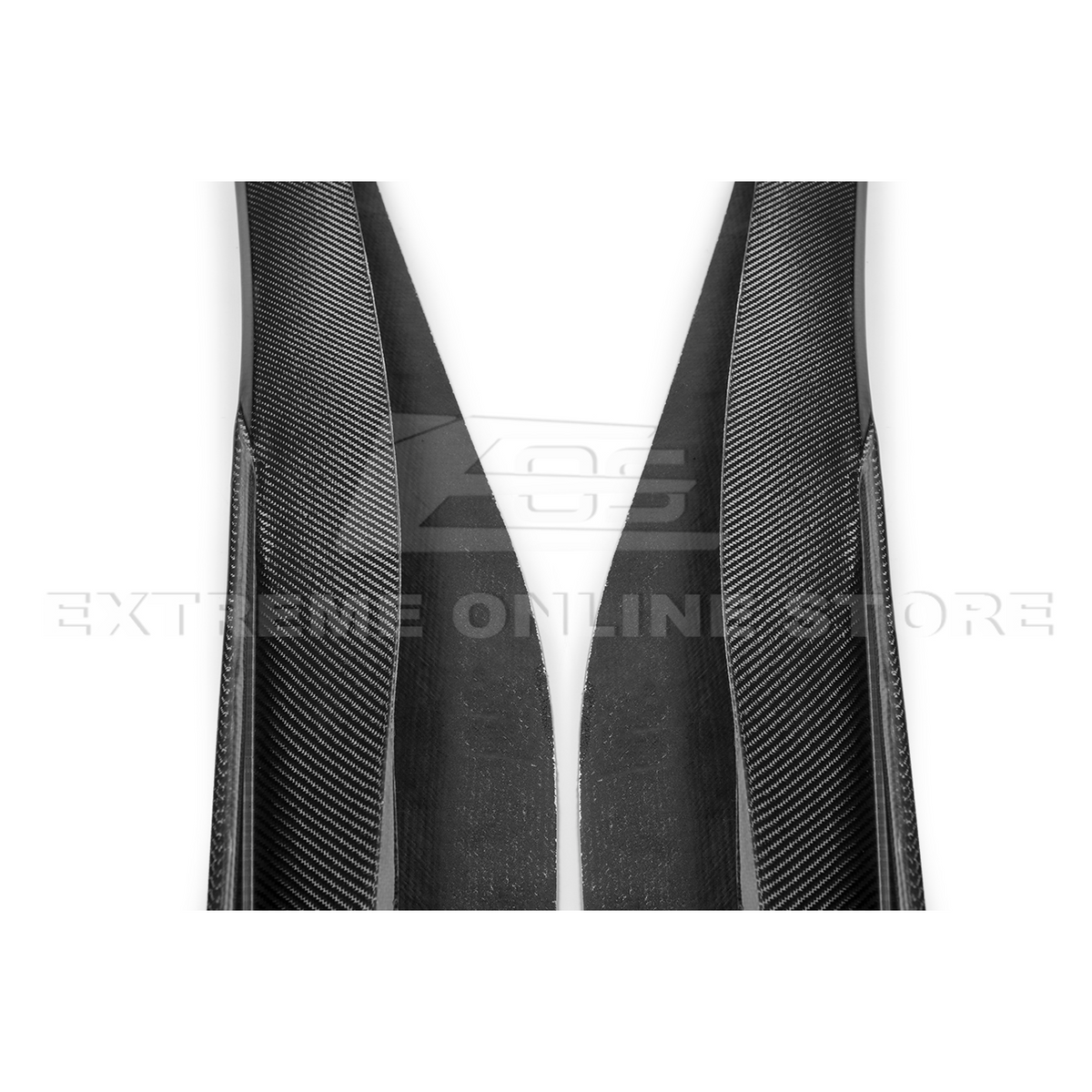 Chevrolet Corvette C8 DRY CARBON FIBER 5VM Side Skirts image 67
