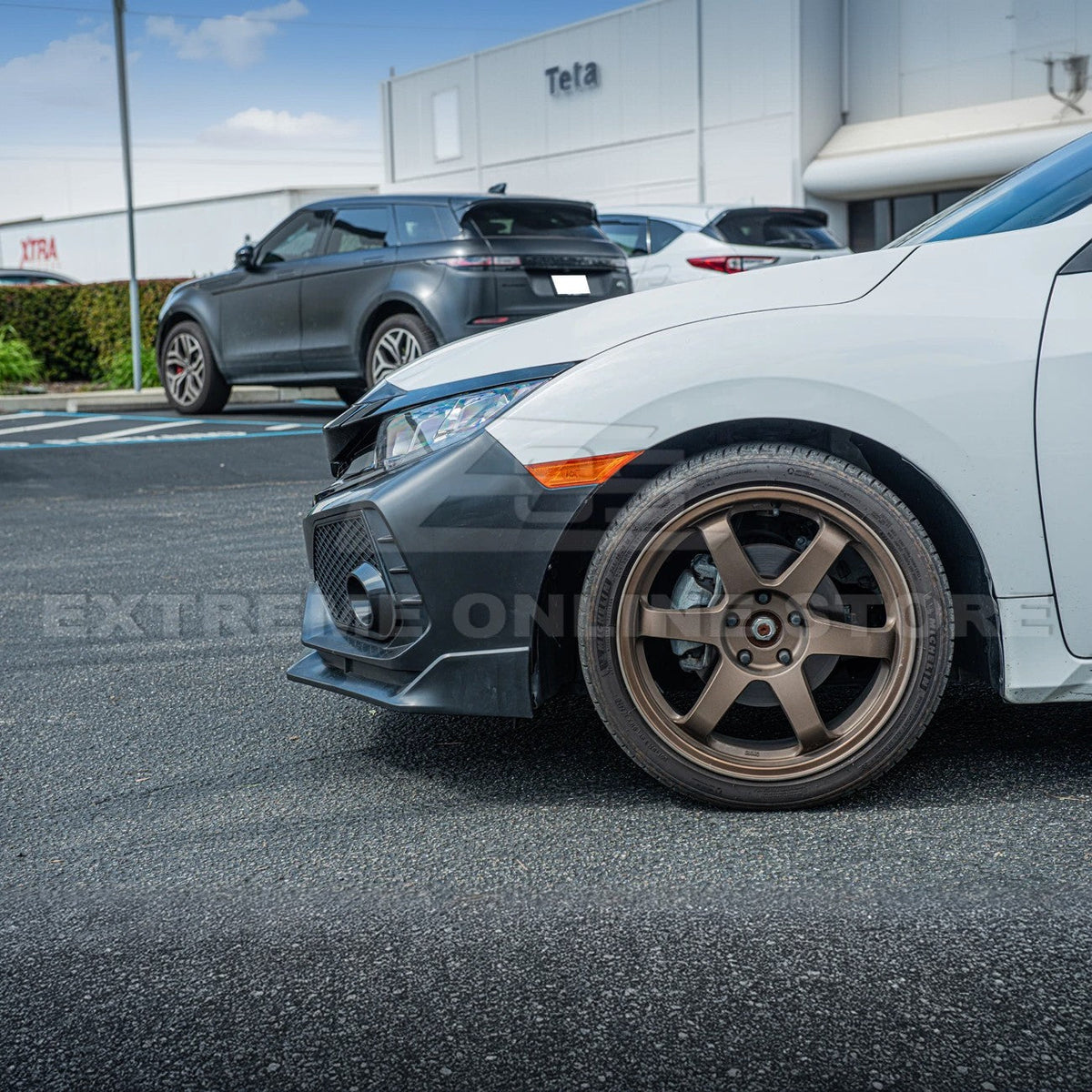 2016-21 Honda Civic JDM Type-R Conversion Front Bumper Kit image 4