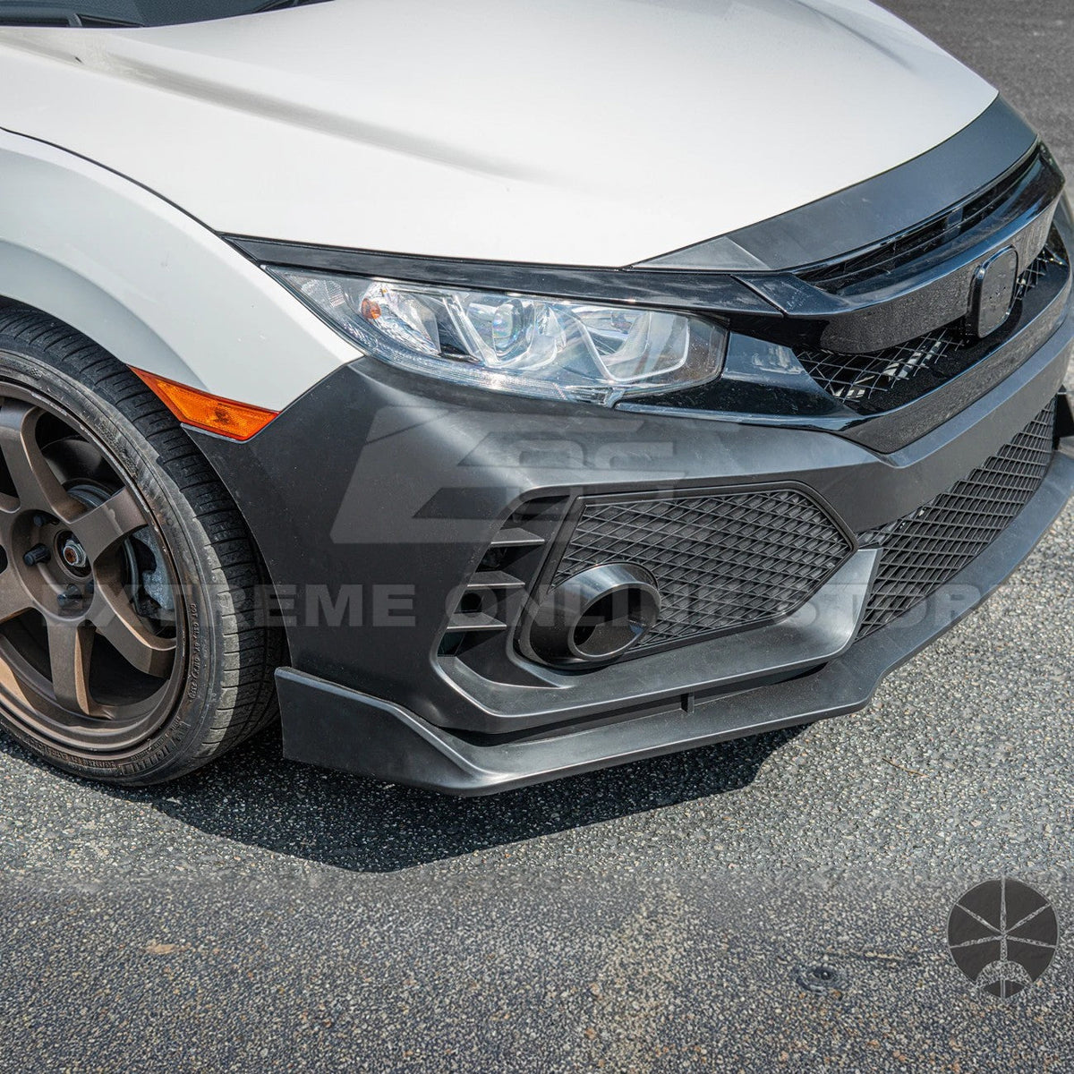 2016-21 Honda Civic JDM Type-R Conversion Front Bumper Kit image 5