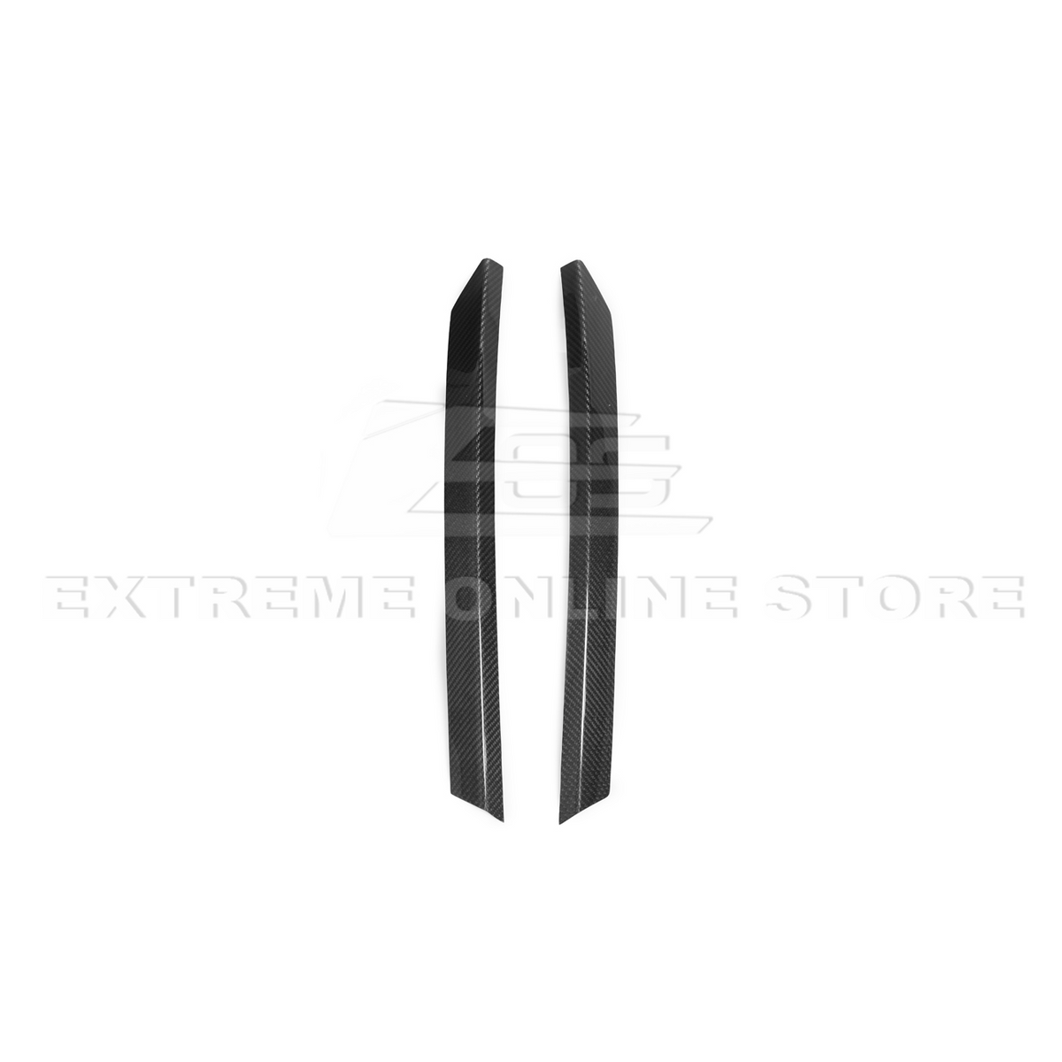 Corvette C8 Z51 DRY CARBON FIBER Rear Spoiler Add-On Wickers Extension image 11