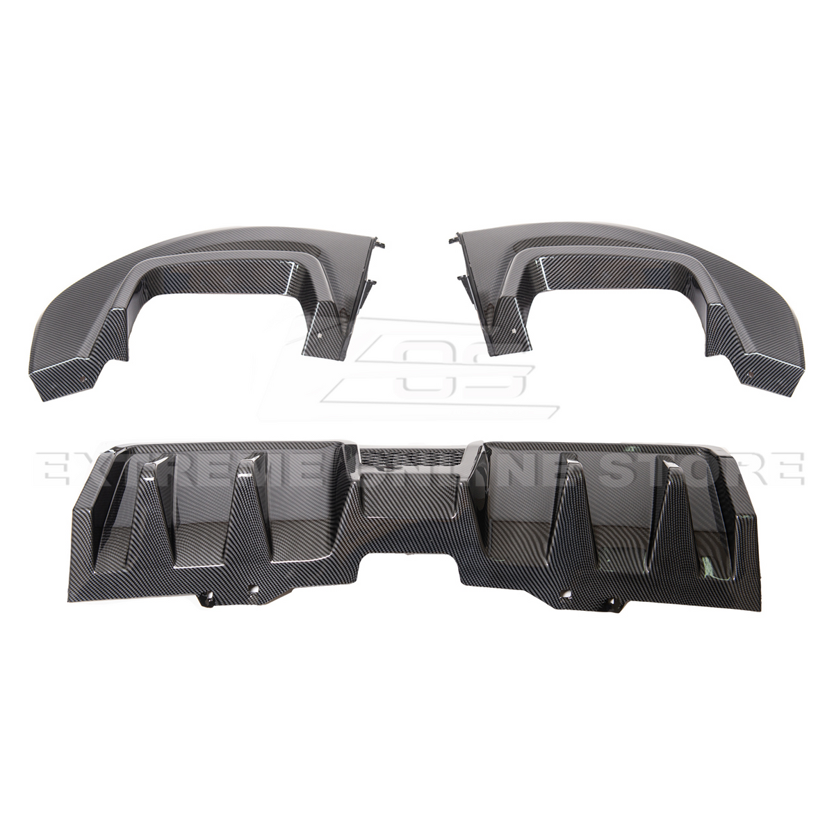 2015-21 Subaru WRX STi Rear Lower Fin Diffuser image 10