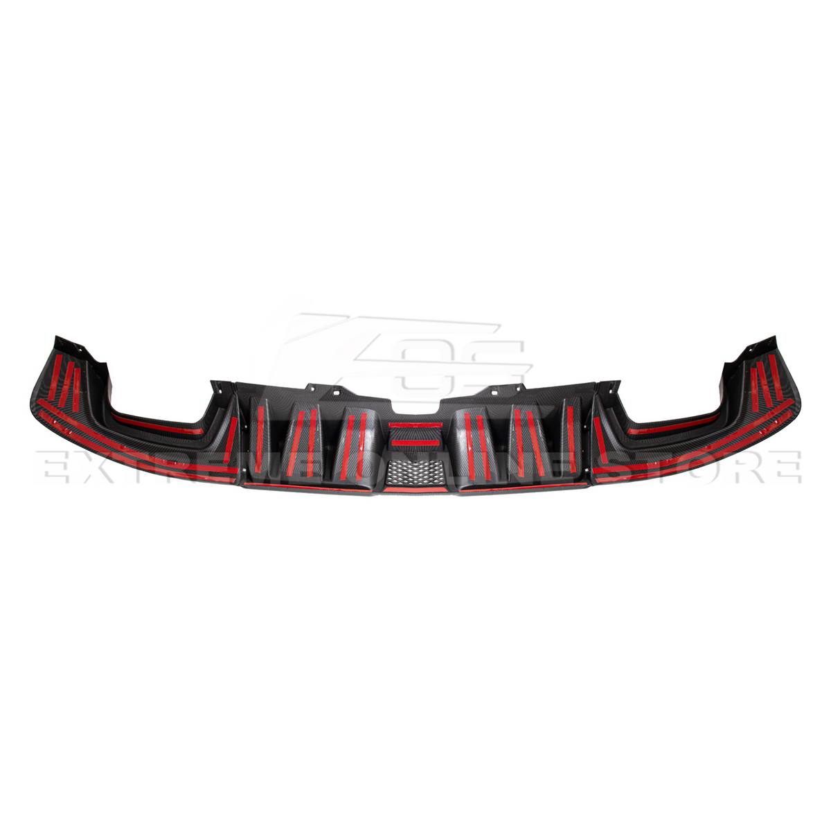 2015-21 Subaru WRX STi Rear Lower Fin Diffuser image 11