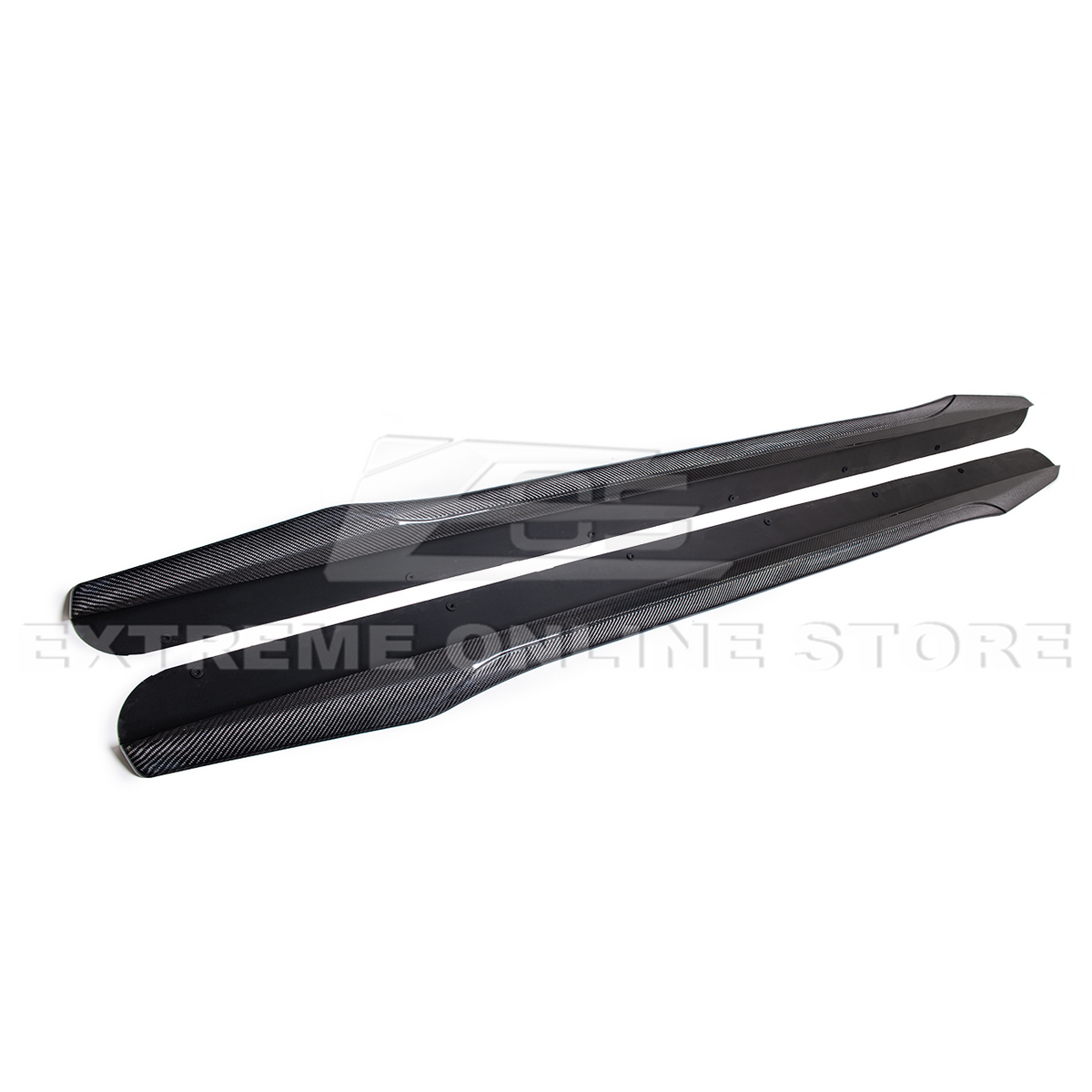 2003-08 Cadillac CTS-V | CARBON FIBER Package Front Lip Splitter & Side Skirts image 23