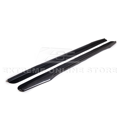 2003-08 Cadillac CTS-V | CARBON FIBER Package Front Lip Splitter & Side Skirts image 24