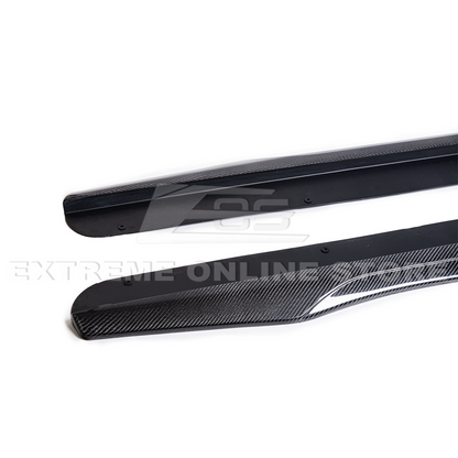 2003-08 Cadillac CTS-V | CARBON FIBER Package Front Lip Splitter & Side Skirts image 27