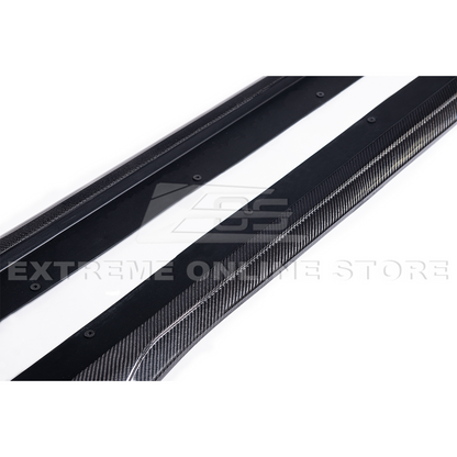 2003-08 Cadillac CTS-V | CARBON FIBER Package Front Lip Splitter & Side Skirts image 28