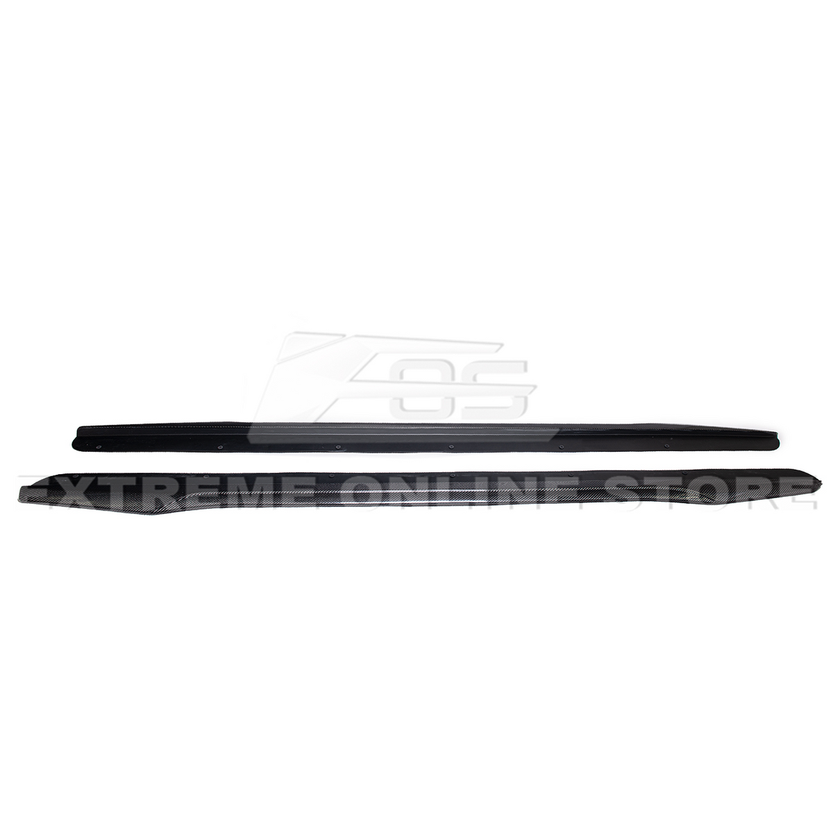 2003-08 Cadillac CTS-V | CARBON FIBER Package Front Lip Splitter & Side Skirts image 26