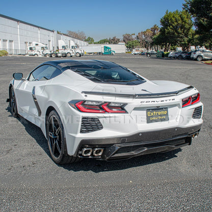 Chevrolet Corvette C8 DRY CARBON FIBER Rear Diffuser image 4