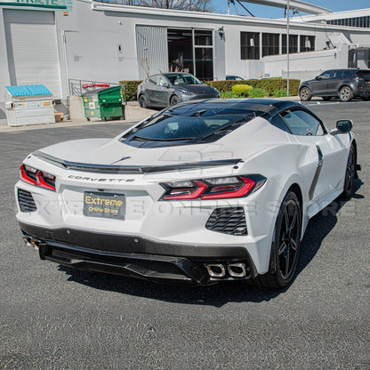 Chevrolet Corvette C8 DRY CARBON FIBER Rear Diffuser image 8