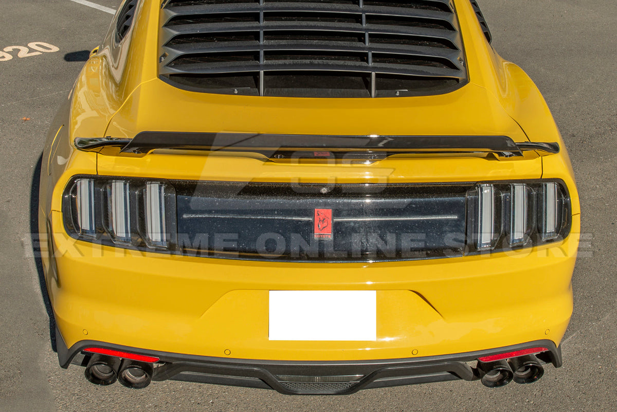 2015-23 Ford Mustang GT500 Wickerbill Rear Spoiler image 16