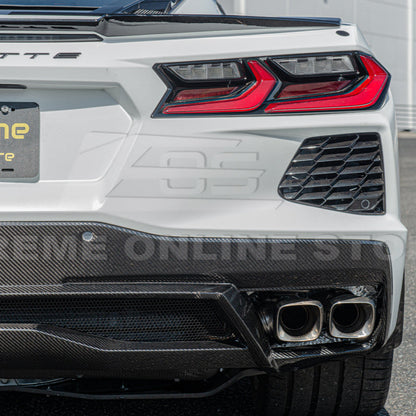 Chevrolet Corvette C8 DRY CARBON FIBER Rear Diffuser image 12