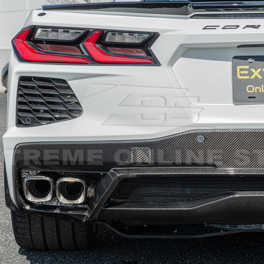 Chevrolet Corvette C8 DRY CARBON FIBER Rear Diffuser image 10