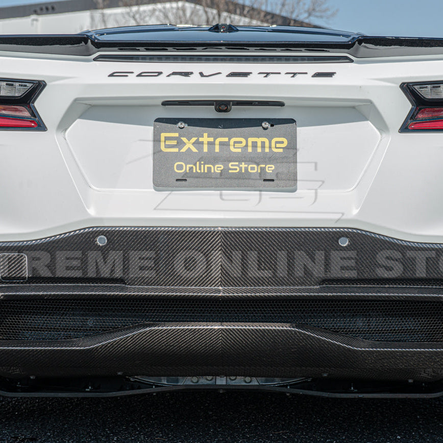 Chevrolet Corvette C8 DRY CARBON FIBER Rear Diffuser image 11