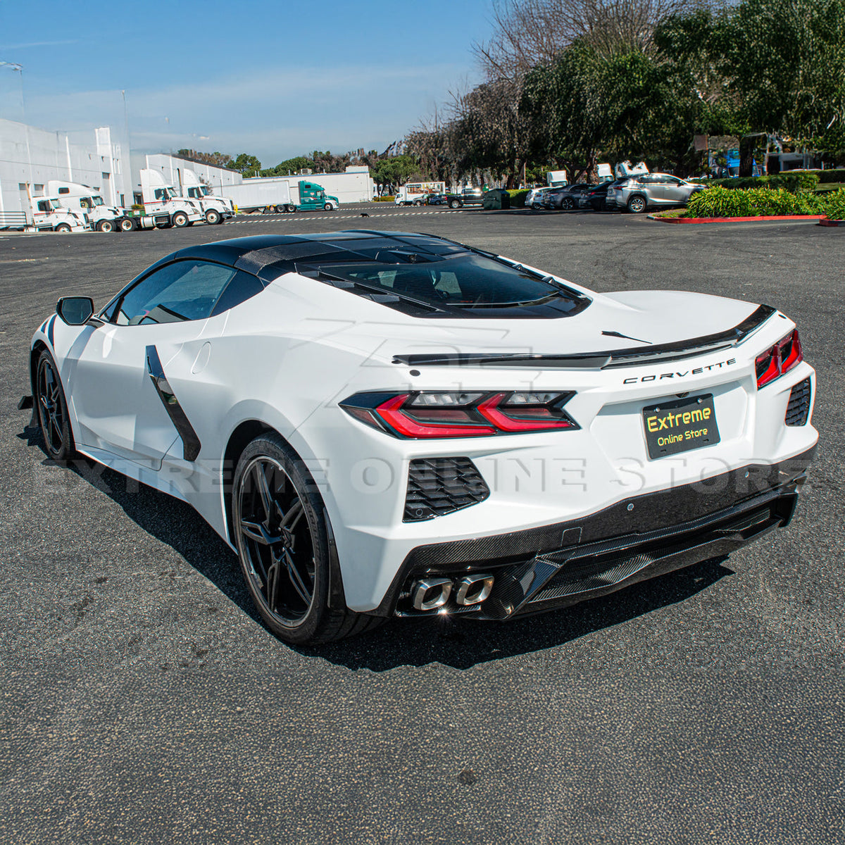 Low Profile Package Corvette C8 Stingray Rear Spoiler image 20