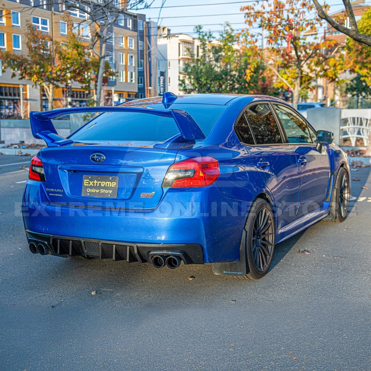 2015-21 Subaru WRX STi Rear Lower Fin Diffuser image 5