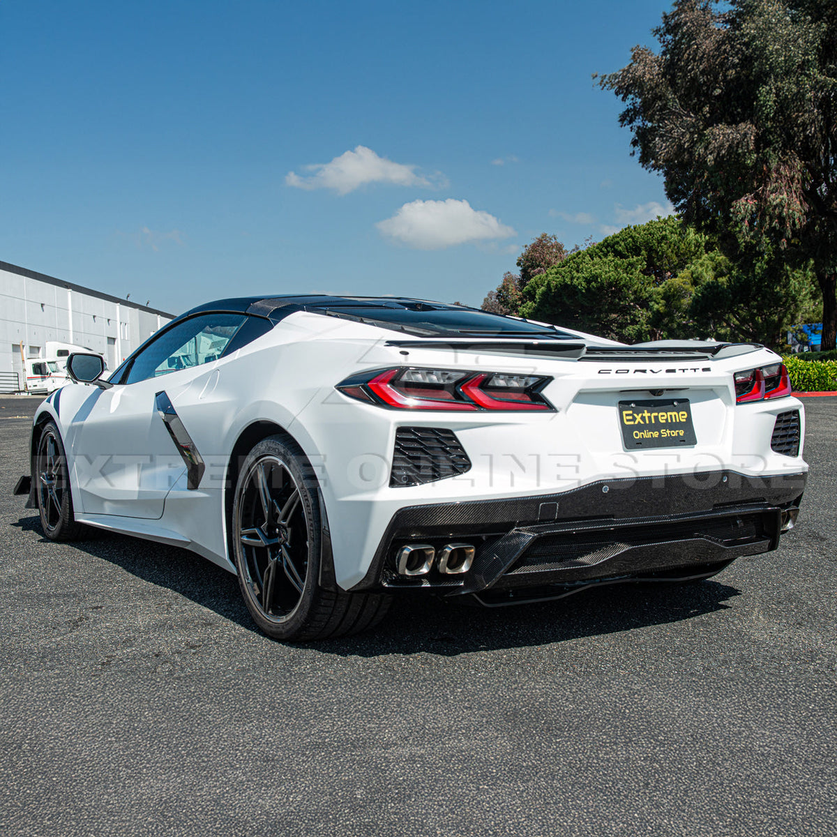 Low Profile Package Corvette C8 Stingray Rear Spoiler image 19