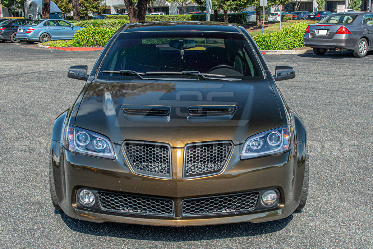 2008-09 Pontiac G8 Carbon Fiber Side Mirror Covers image 9