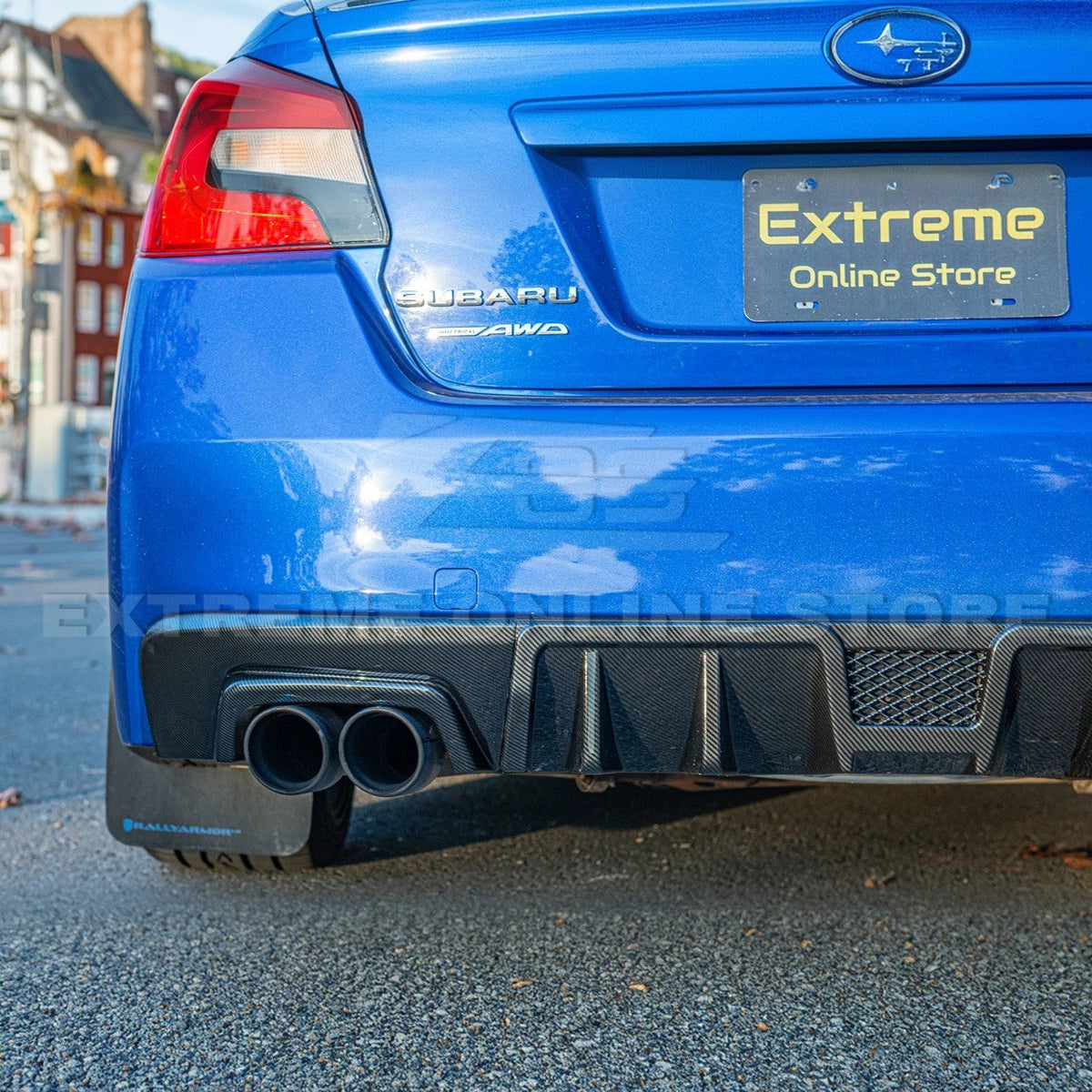 2015-21 Subaru WRX STi Rear Lower Fin Diffuser image 6