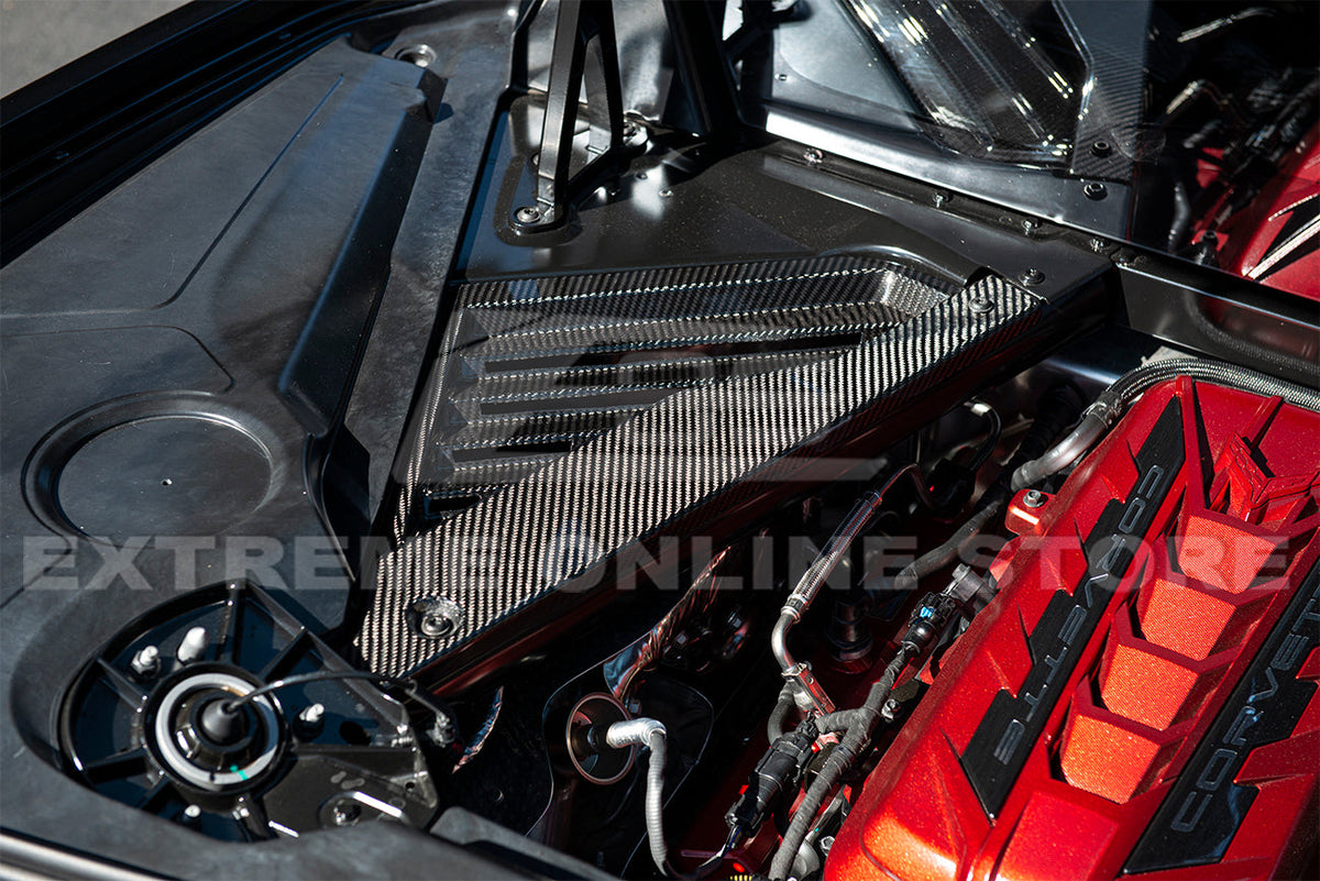 Corvette C8 Coupe Engine Cover W/ Bay Panel Insert image 7