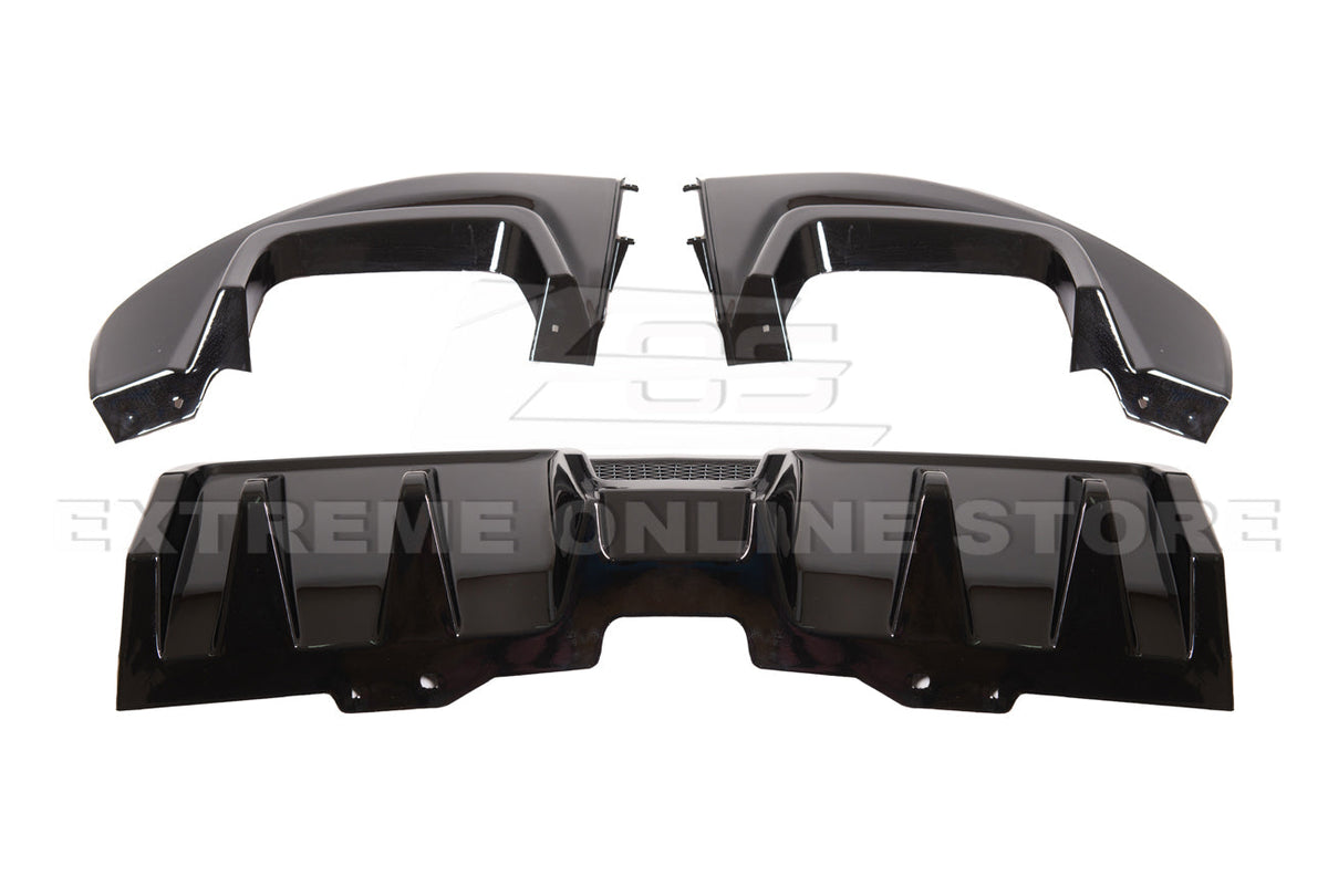 2015-21 Subaru WRX STi Rear Lower Fin Diffuser image 19