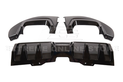 2015-21 Subaru WRX STi Rear Lower Fin Diffuser image 19