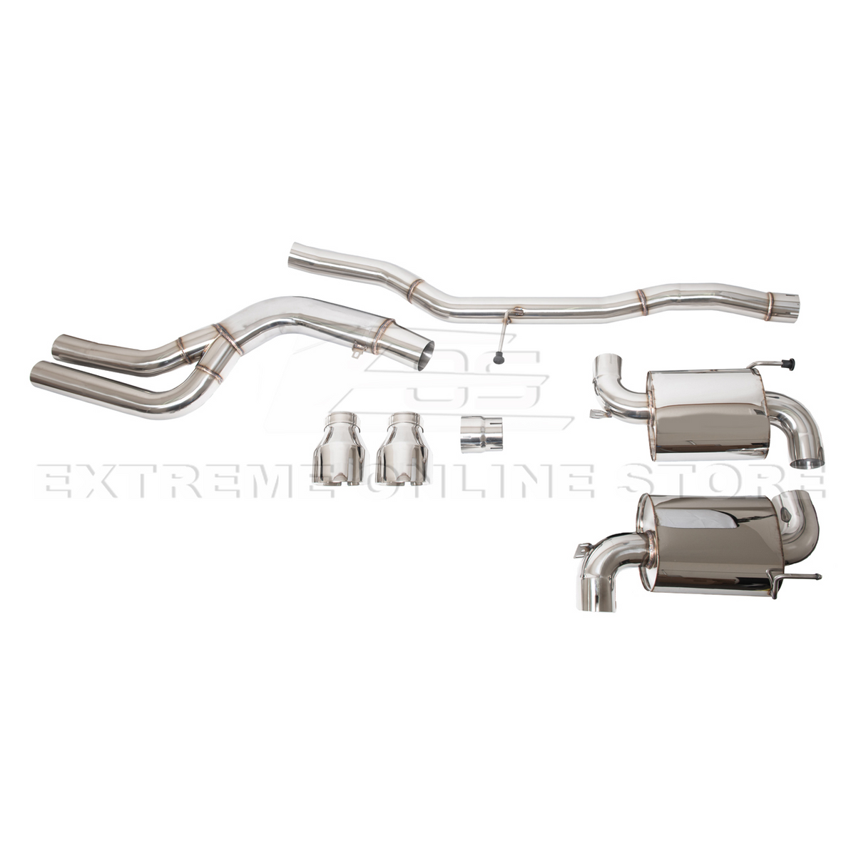 2020-Up Toyota Supra A90 A91 Dual Cat Back Exhaust image 15