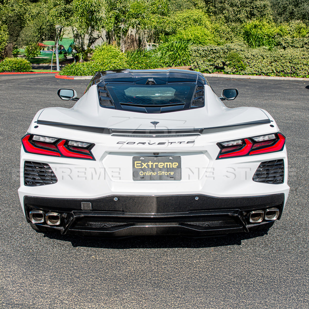 Low Profile Package Corvette C8 Stingray Rear Spoiler image 5