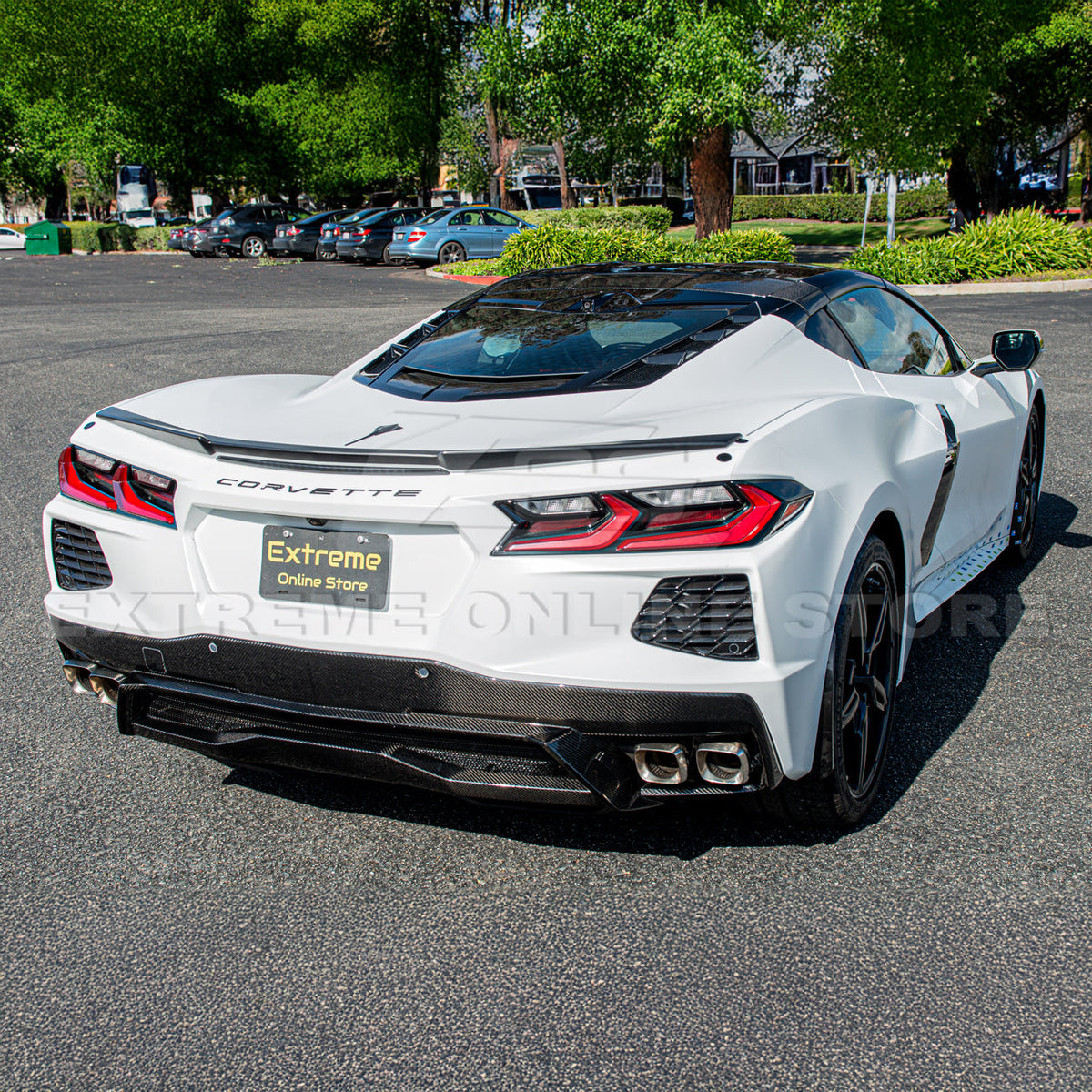 Low Profile Package Corvette C8 Stingray Rear Spoiler image 4