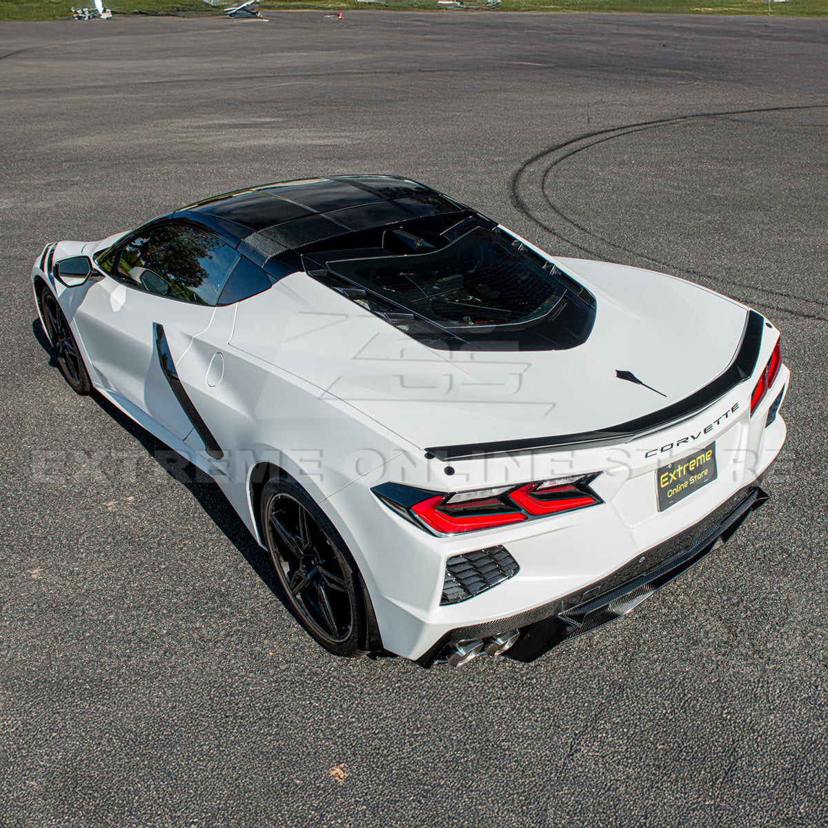 Low Profile Package Corvette C8 Stingray Rear Spoiler image 7