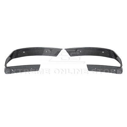 Corvette C8 DRY CARBON FIBER Rear Diffuser Exhaust Bezel image 10
