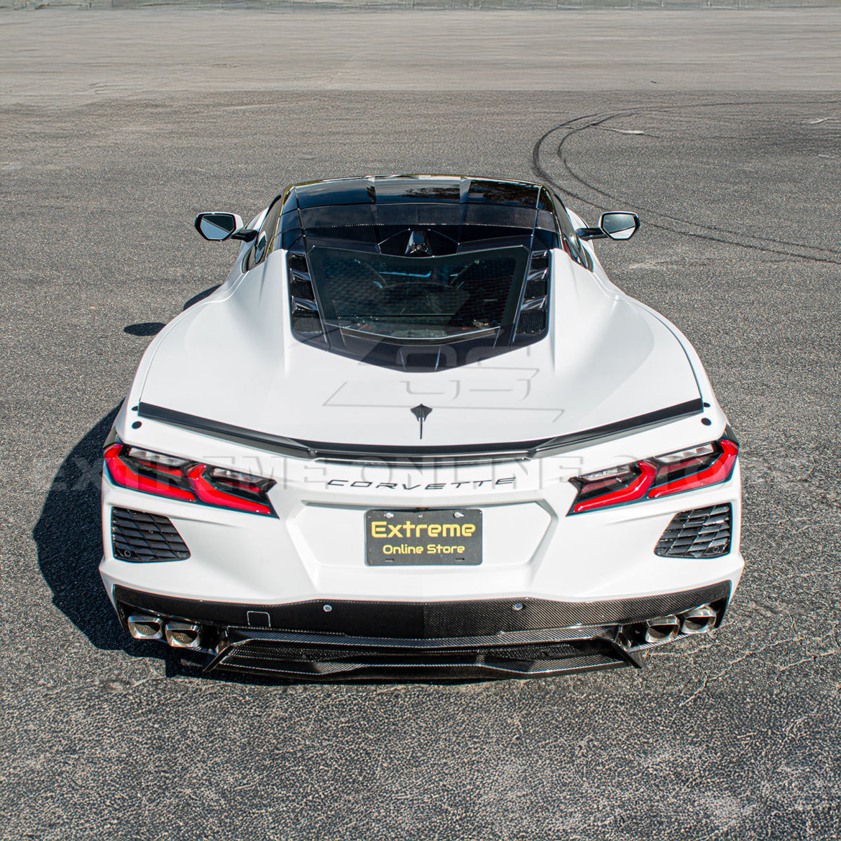 Low Profile Package Corvette C8 Stingray Rear Spoiler image 6