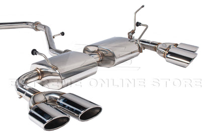 2019-Present Toyota Corolla Hatchback Quad Tips Cat Back Exhaust image 6