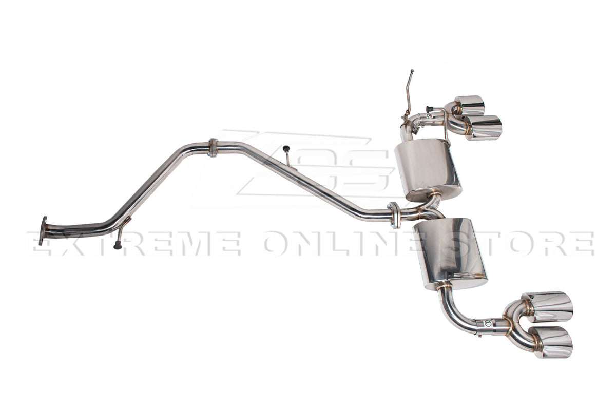 2019-Present Toyota Corolla Hatchback Quad Tips Cat Back Exhaust image 8