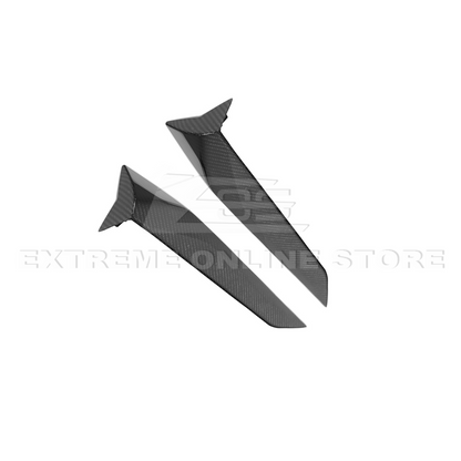 Corvette C8 DRY CARBON FIBER Replacement Side Door Garnish image 15