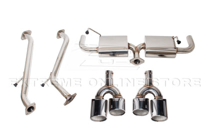 2019-Present Toyota Corolla Hatchback Quad Tips Cat Back Exhaust image 11