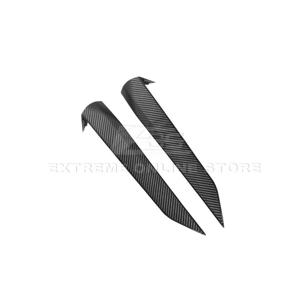 Corvette C8 DRY CARBON FIBER Replacement Side Door Garnish image 16