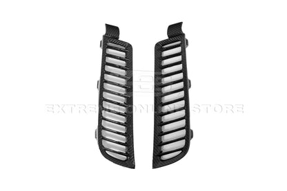 Corvette C7 DRY CARBON FIBER Replacement Rear Diffuser Vent image 12