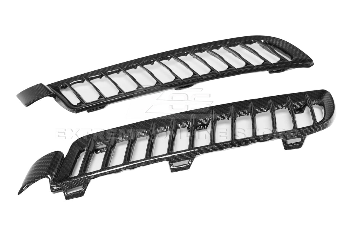 Corvette C7 DRY CARBON FIBER Replacement Rear Diffuser Vent image 17