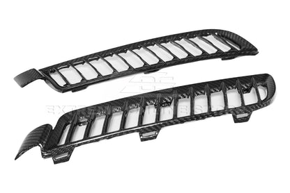 Corvette C7 DRY CARBON FIBER Replacement Rear Diffuser Vent image 17