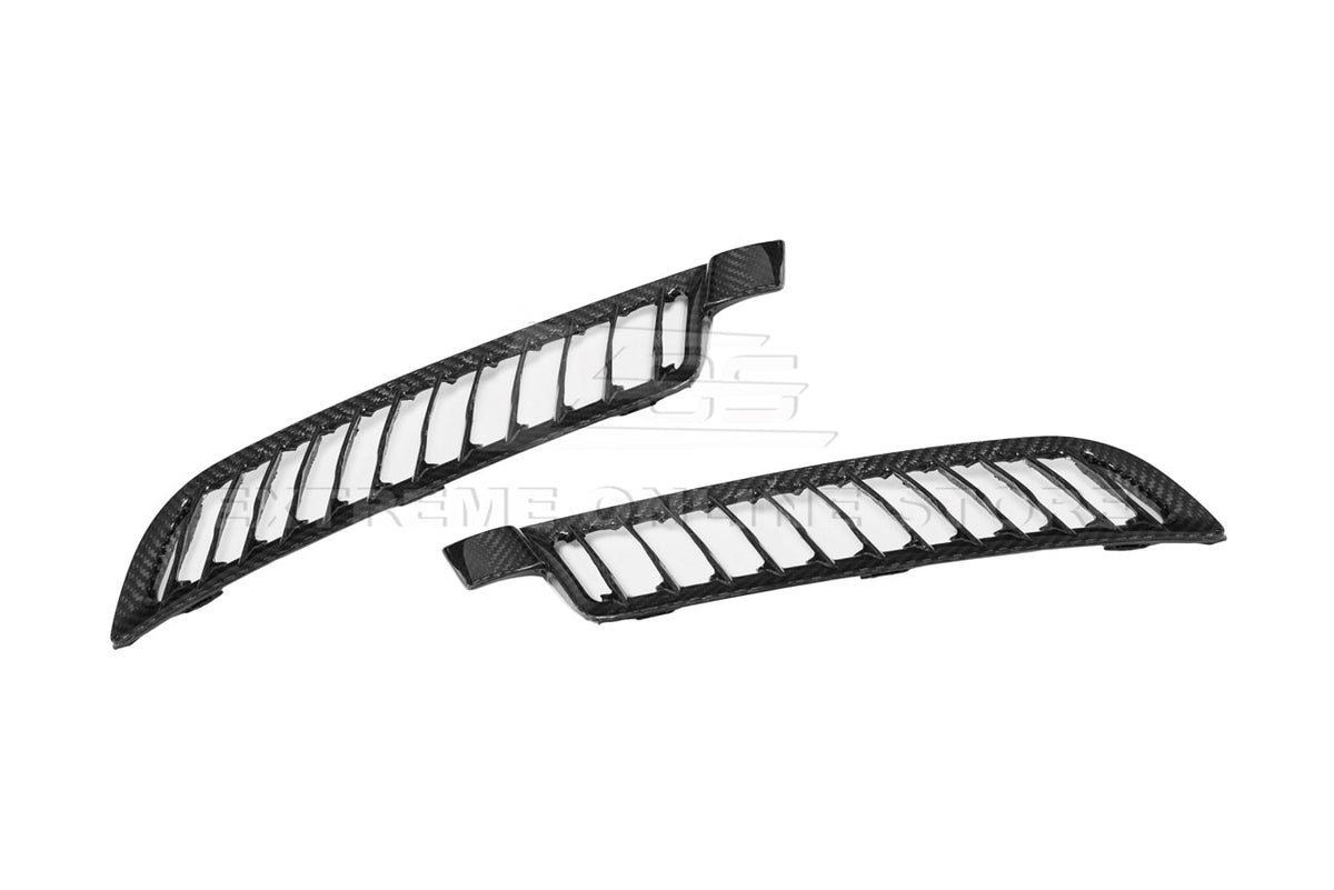Corvette C7 DRY CARBON FIBER Replacement Rear Diffuser Vent image 13