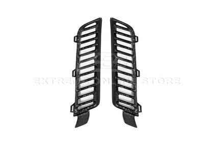 Corvette C7 DRY CARBON FIBER Replacement Rear Diffuser Vent image 15