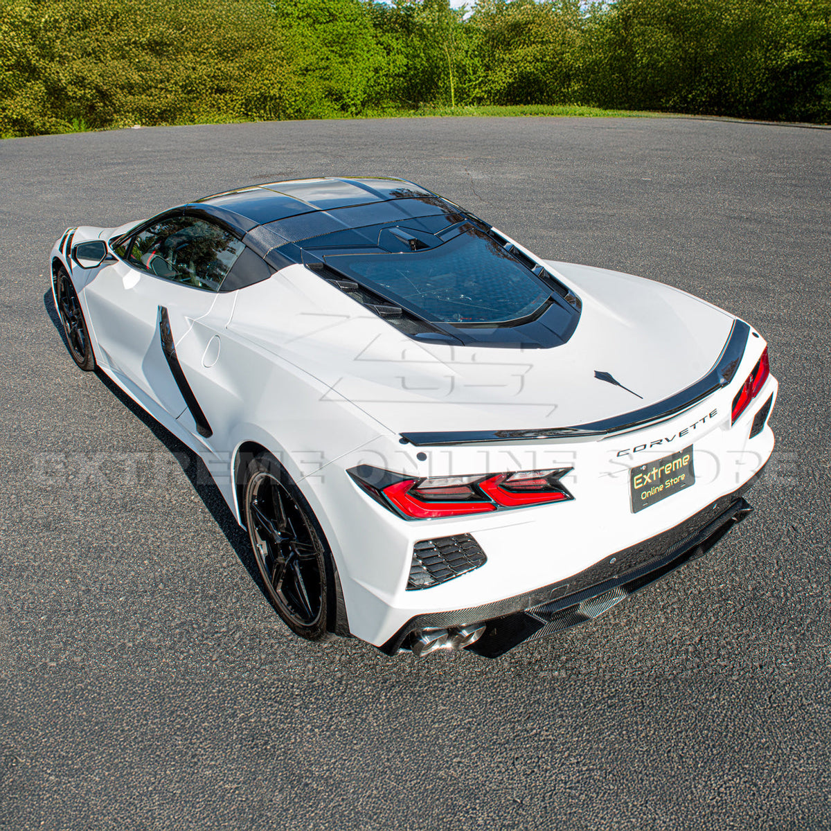 Low Profile Package Corvette C8 Stingray Rear Spoiler image 21