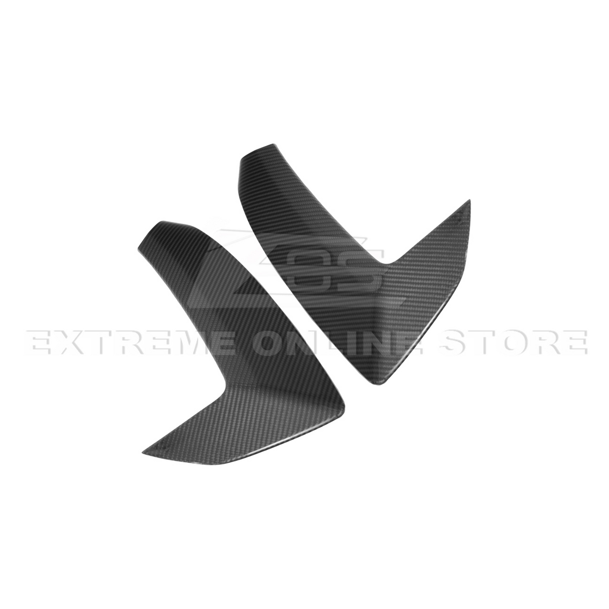 Corvette C8 DRY CARBON FIBER Replacement Side Door Garnish image 18
